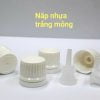 Nắp nhựa trắng mỏng 18mm