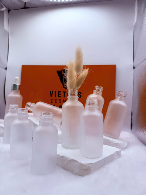 Chai Tinh Dầu - Serum Trắng mờ